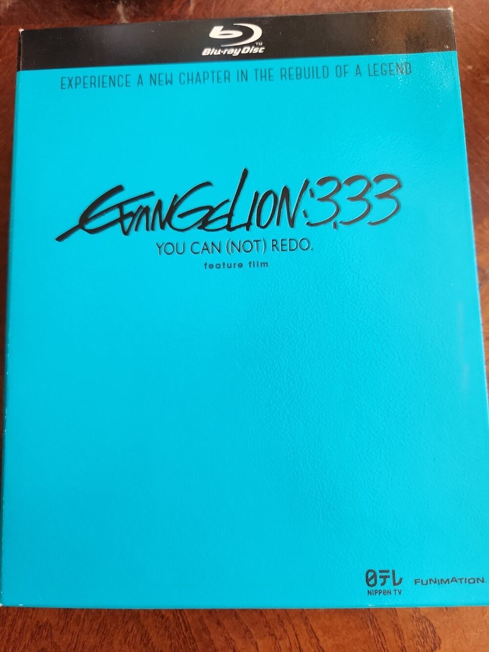 Evangelion 3.33 You Can (Not) Redo Blu-ray Anime Movie